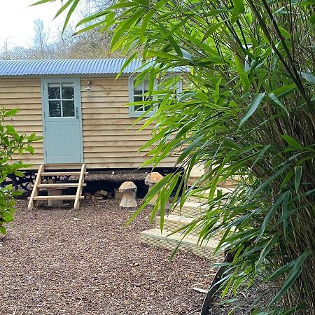 Chez Maurice Luxury Shepherds Hut With Bath And Hot Tub Kelling المظهر الخارجي الصورة